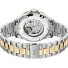 Montre BOSS troper automatic homme automatique, bracelet acier bicolore