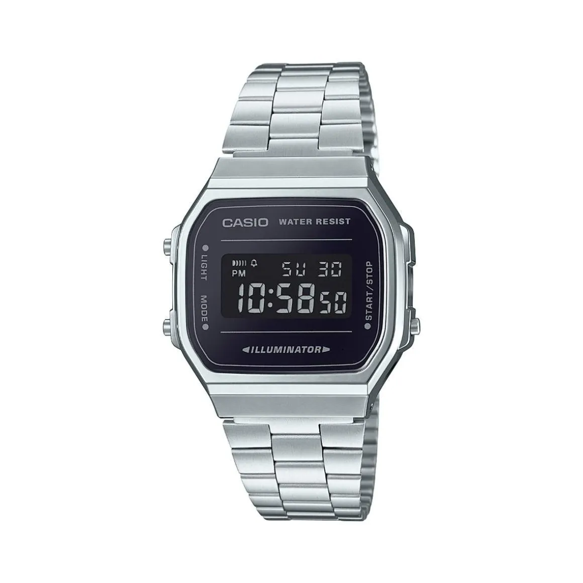 Montre Casio collection mixte chronomètre acier