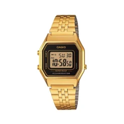 Montre Casio femme acier doré