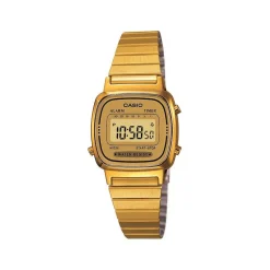 Montre Casio femme acier doré