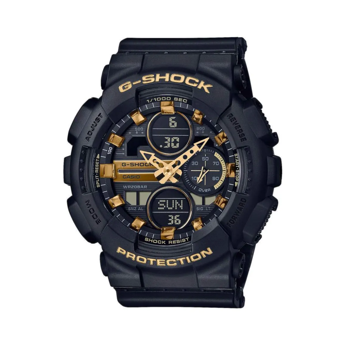 Montre CASIO G-SHOCK femme bracelet résine noir