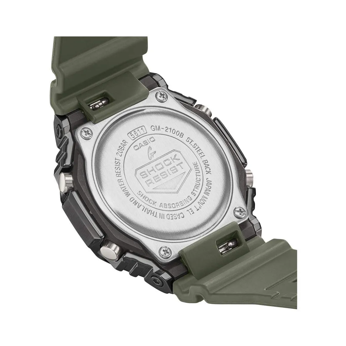 Montre CASIO G-SHOCK homme bracelet résine noir