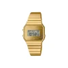 Montre CASIO homme bracelet acier inoxydable doré jaune