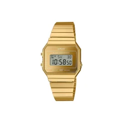 Montre CASIO homme bracelet acier inoxydable doré jaune