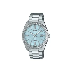Montre CASIO homme bracelet acier inoxydable argent