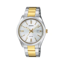 Montre CASIO homme bracelet acier bicolore
