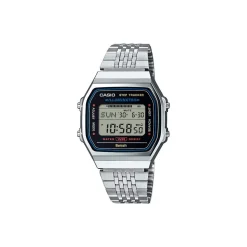 Montre CASIO homme bracelet acier inoxydable argent