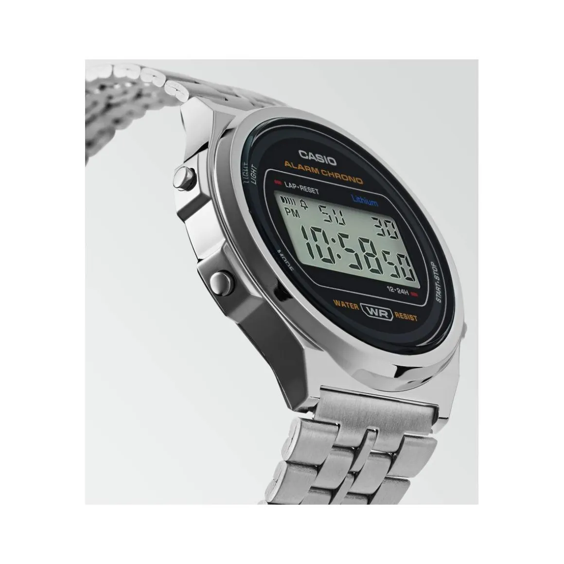 Montre Casio mixte résine bracelet acier