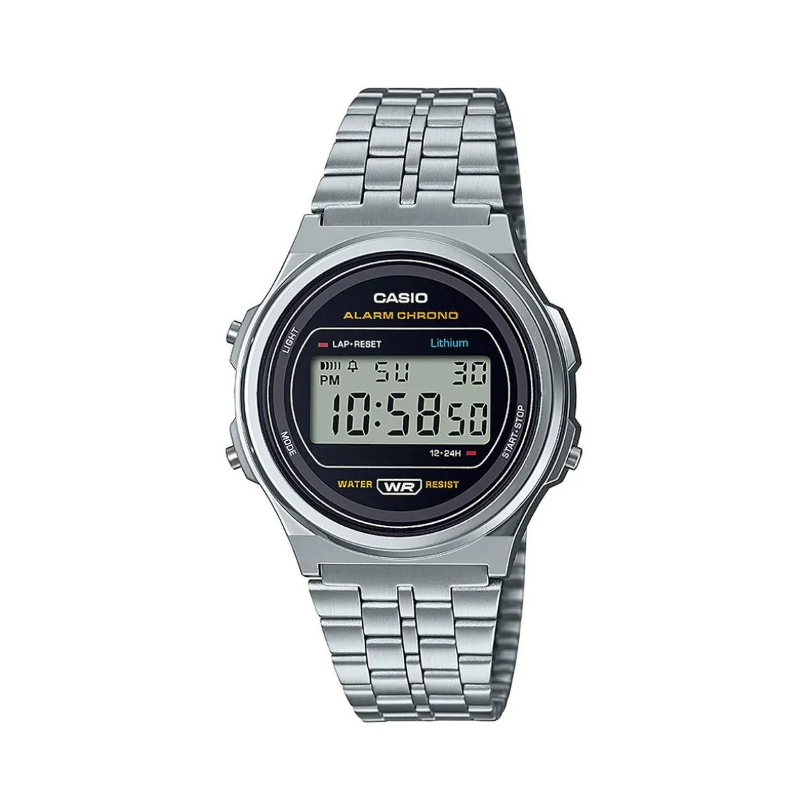 Montre Casio mixte résine bracelet acier