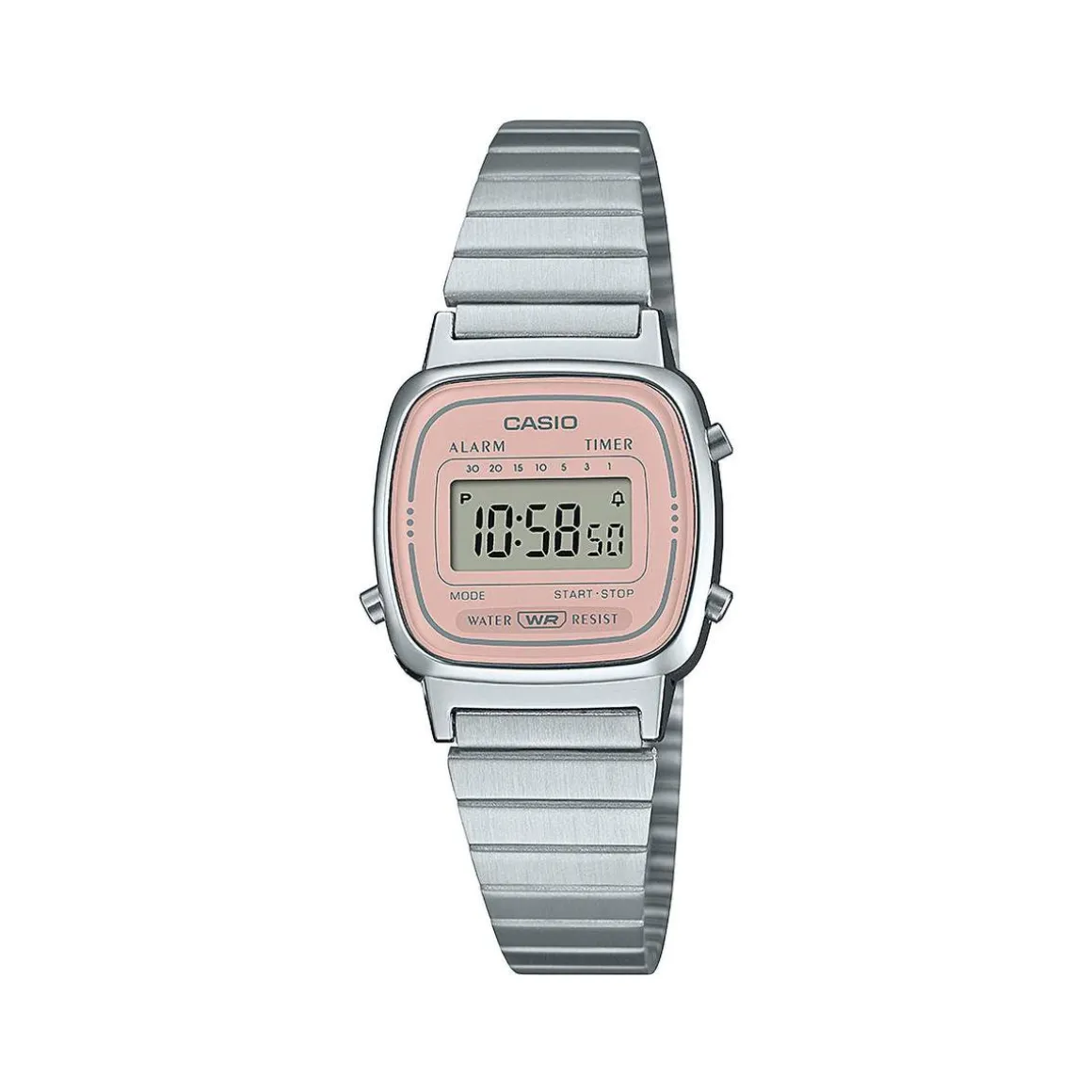 Montre CASIO VINTAGE femme bracelet acier inoxydable