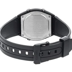 Montre CASIO VINTAGE homme bracelet résine noir