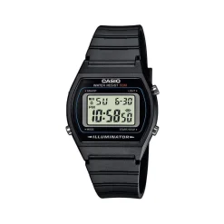 Montre CASIO VINTAGE homme bracelet résine noir