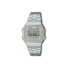 Montre CASIO VINTAGE homme bracelet acier inoxydable