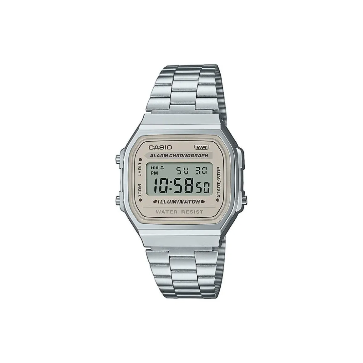 Montre CASIO VINTAGE homme bracelet acier inoxydable