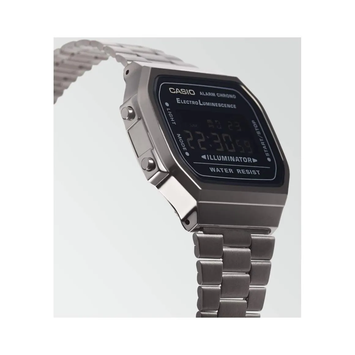 Montre CASIO VINTAGE homme bracelet acier inoxydable