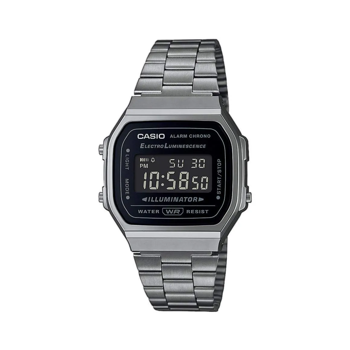 Montre CASIO VINTAGE homme bracelet acier inoxydable