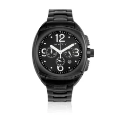 Montre chronographe homme acier