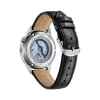 Montre CITIZEN platform homme mecanique, bracelet cuir noir