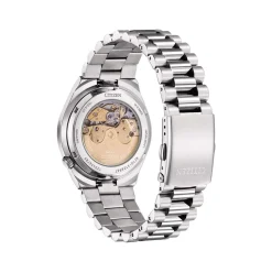 Montre CITIZEN Tsuyosa homme automatique bracelet acier gris