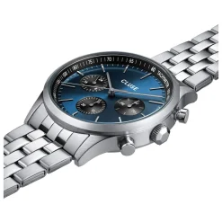 Montre CLUSE Anthéor Multifunction homme cadran multicolore bracelet acier