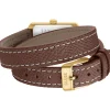 Montre CLUSE BELISENNA Femme cadran marron bracelet cuir marron