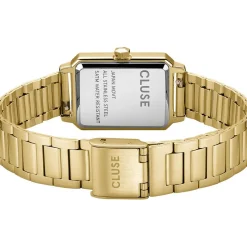 Montre CLUSE BLACK FRIDAY 25 Femme cadran vert bracelet acier inoxydable doré