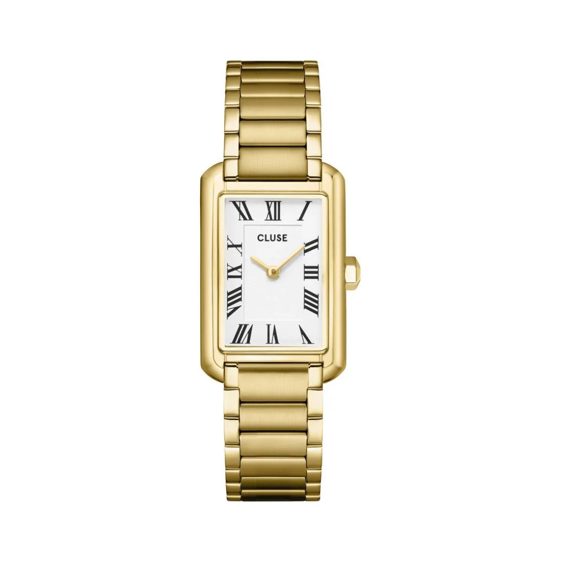 Montre CLUSE FESTIVE 25 Femme cadran blanc bracelet acier inoxydable doré