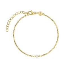 Montre CLUSE FESTIVE 25 Femme cadran blanc bracelet acier inoxydable doré