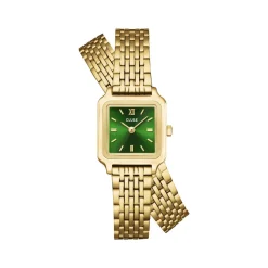 Montre CLUSE GRACIEUSE MINI Femme cadran vert bracelet acier inoxydable doré