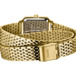 Montre CLUSE Gracieuse Petite femme cadran bleu bracelet acier doré