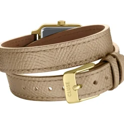 Montre CLUSE Gracieuse Petite femme cadran beige bracelet cuir beige