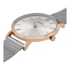 Montre CLUSE Minuit femme cadran gris bracelet acier