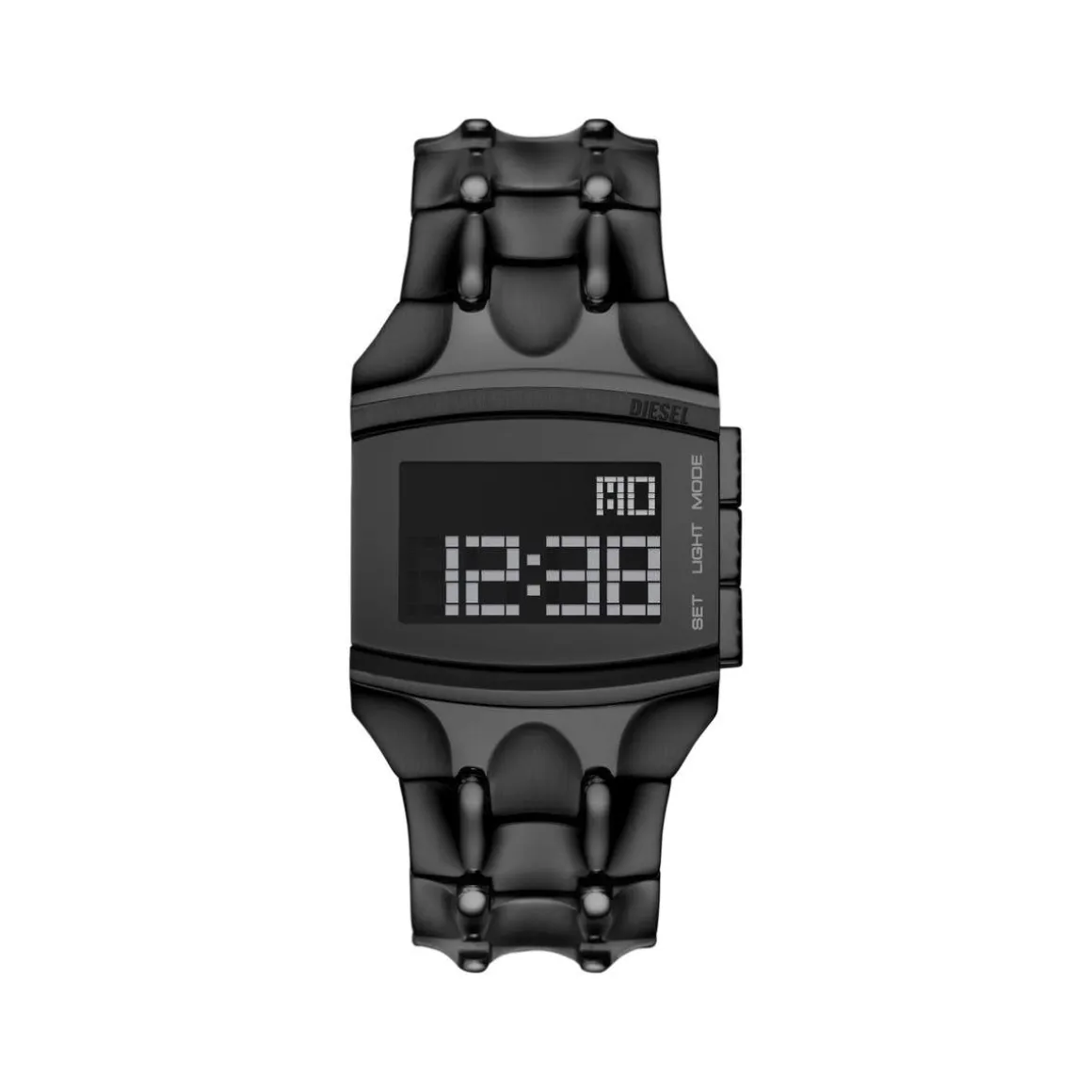 Montre DIESEL Croco Digi homme acier noir