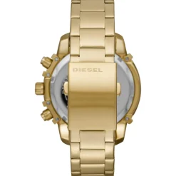 Montre Diesel homme chronographe acier doré jaune