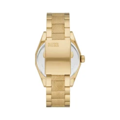 Montre DIESEL scraper homme bracelet acier inoxydable doré