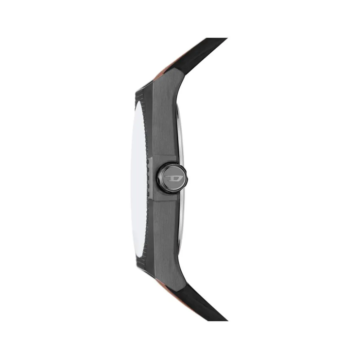 Montre DIESEL scraper homme bracelet cuir marron