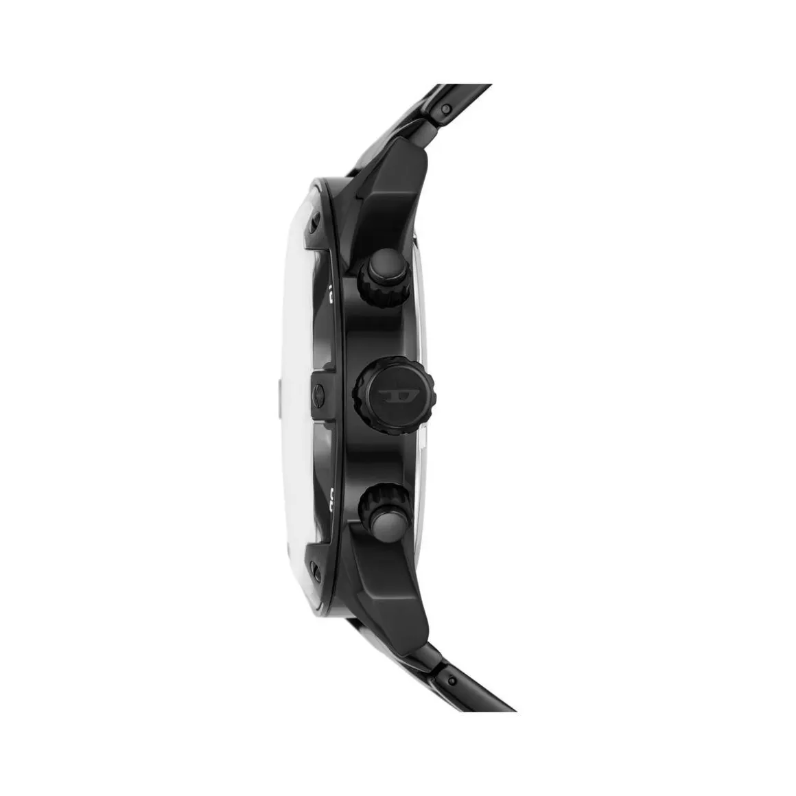 Montre DIESEL spiked homme bracelet acier inoxydable noir