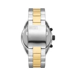Montre DIESEL spiked homme bracelet acier inoxydable bicolore