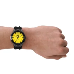 Montre DIESEL streamline homme bracelet silicone noir