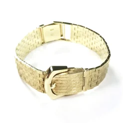 Montre d'occasion bracelet Piaget or 585 jaune 17 cm