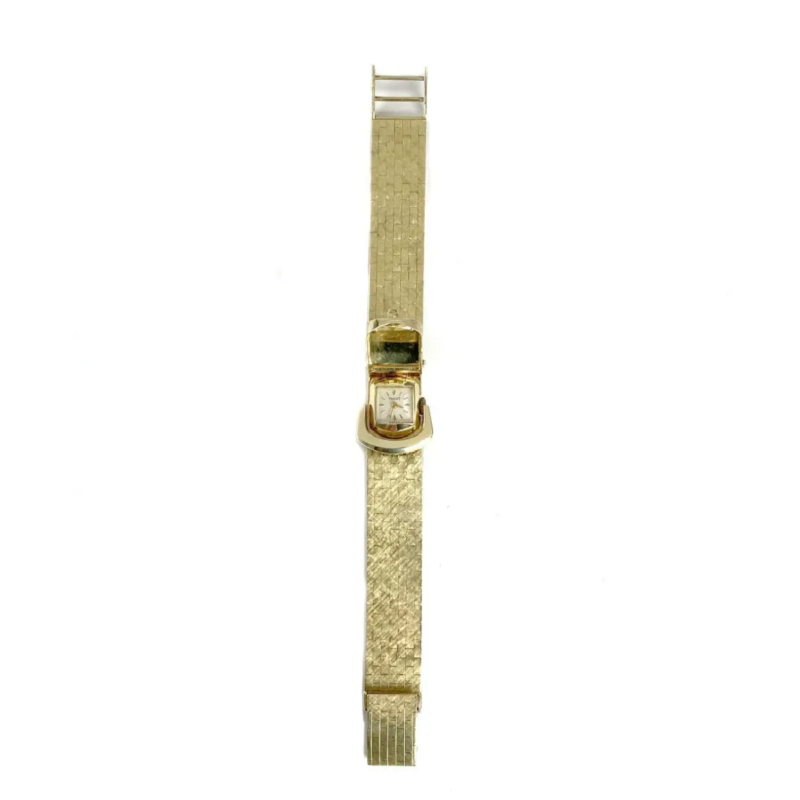 Montre d'occasion bracelet Piaget or 585 jaune 17 cm