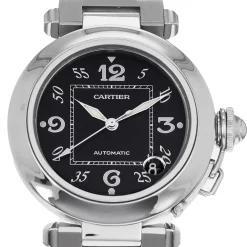 Montre d'occasion CARTIER Pasha mixte automatique bracelet acier