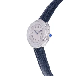 Montre d'occasion CARTIER Trinity femme quartz bracelet cuir cresus