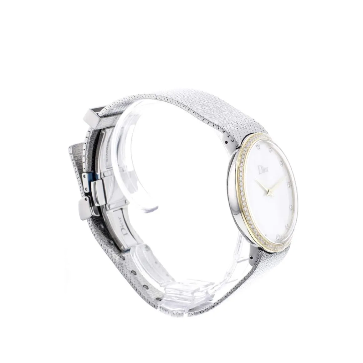 Montre d'occasion DIOR D acier femme quartz