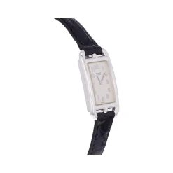 Montre d'occasion HERMES Cape Cod femme quartz bracelet cuir cresus