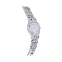 Montre d'occasion HERMES Clipper femme quartz bracelet acier