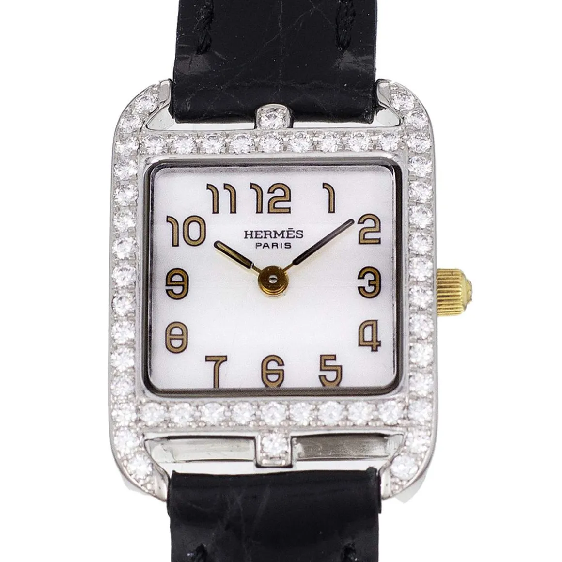 Montre d'occasion HERMES quartz cape cod femme