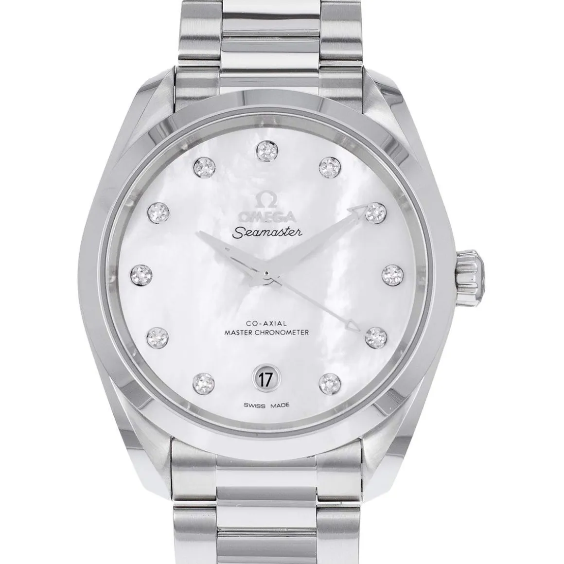 Montre d'occasion Omega Seamaster femme automatique acier