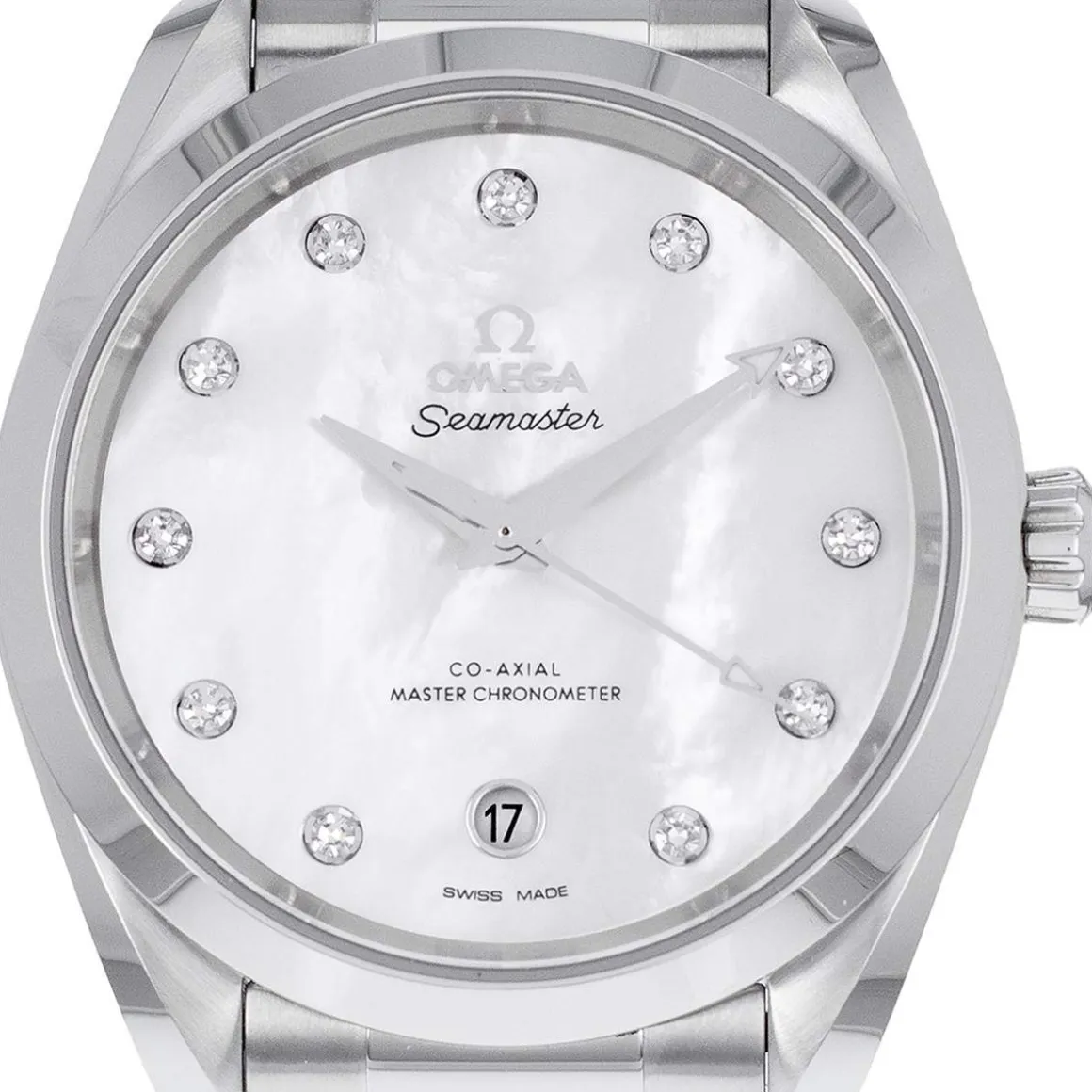 Montre d'occasion Omega Seamaster femme automatique acier