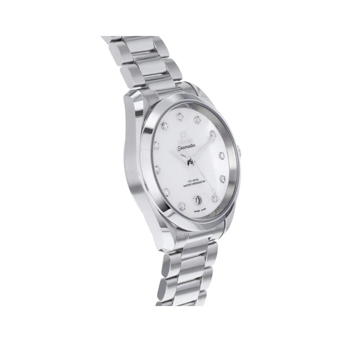 Montre d'occasion Omega Seamaster femme automatique acier